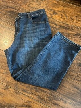 Lee Women's Dark Blue Straight Leg Jeans